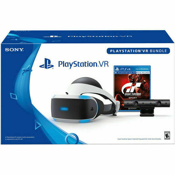 Minefelt Mariner Gutter Sony Playstation VR Gran Turismo Sport Bundle - Black/White for sale online  | eBay