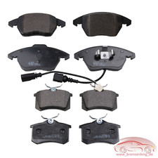 VW GOLF 5 V Bremsbeläge SET VORNE + HINTEN komplett Satz 1ZE 1KD