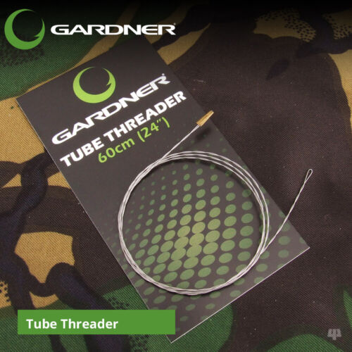 Gardner Tackle Tube Threader - Carpa Orata Tench Barbel Pike Chub Pesca grossolana - Foto 1 di 2