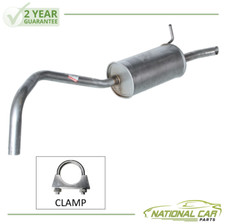 For VW Volkswagen - Fox 1.2 Hatchback 2005-2011 Rear Exhaust Silencer + Clamp
