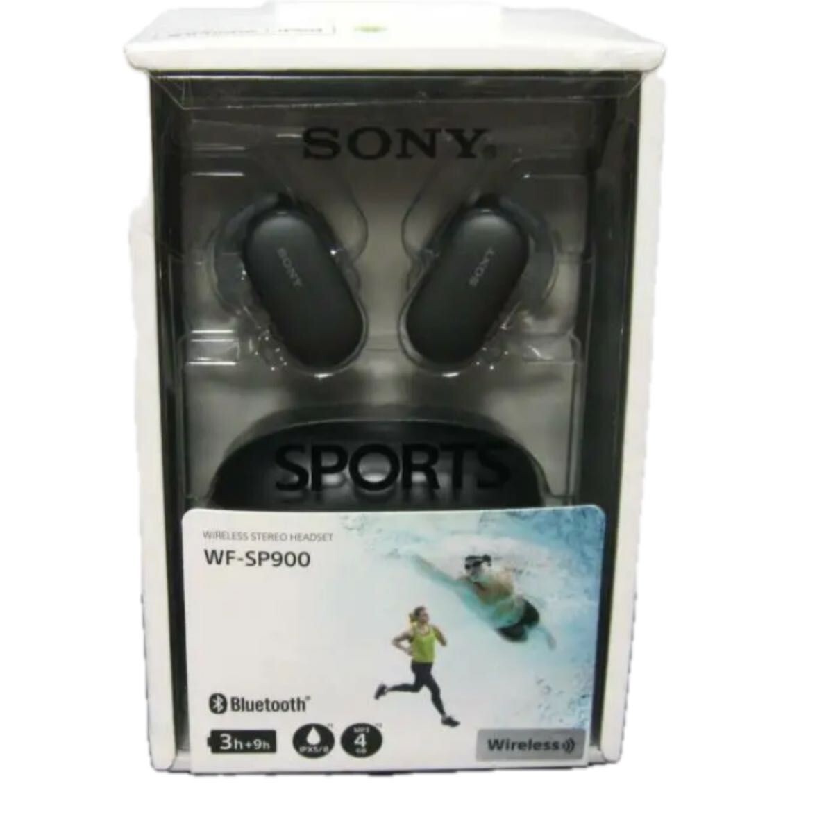 【新品・未開封 】SONY WF-SP900 BLACK SONY completely wireless earphone WF-SP900 4GB Memory built