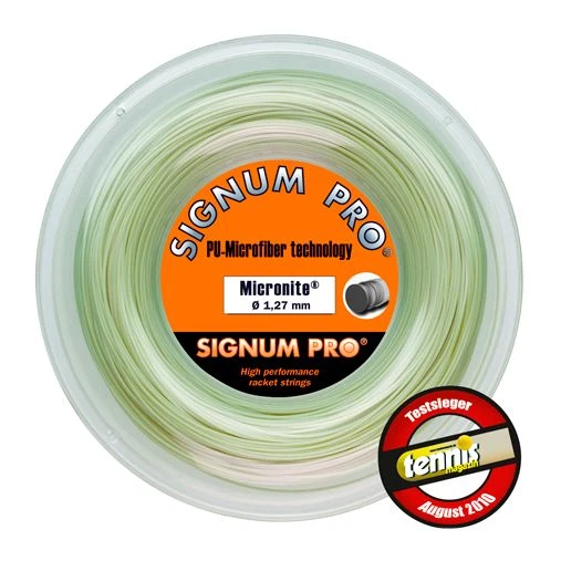 TENNIS STRING SIGNUM PRO MICRONITE 200M - 2 GAUGES
