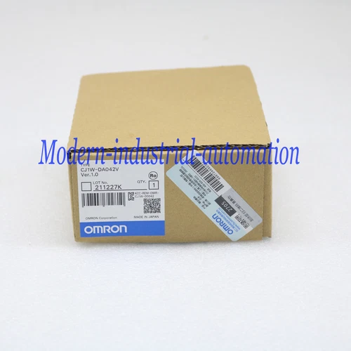 New IN BOX Omron Analog Output Unit CJ1W-DA042V CJ1W-DA042V