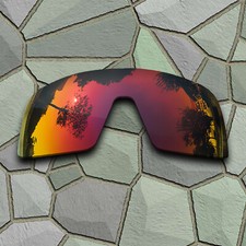 US Violet Red Anti-Scratch Lenses Replacement for-Oakley Sutro OO9406 Polarized