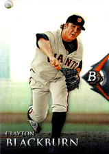 2014 Bowman Platinum Prospects #BPP49 Clayton Blackburn RC San Francisco Giants