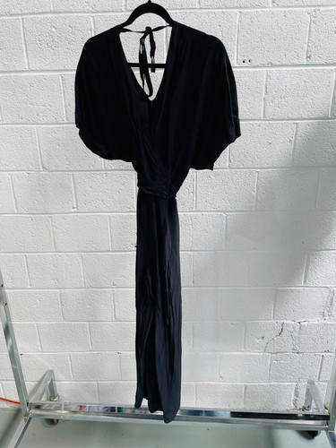 GINGER AND SMART Whisper Jumpsuit in Black Size 12 AU RRP 559 WITH DEFECTS - Picture 6 of 10