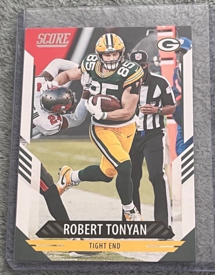 Robert Tonyan 2021 Panini Score Football #145 Green Bay Packers