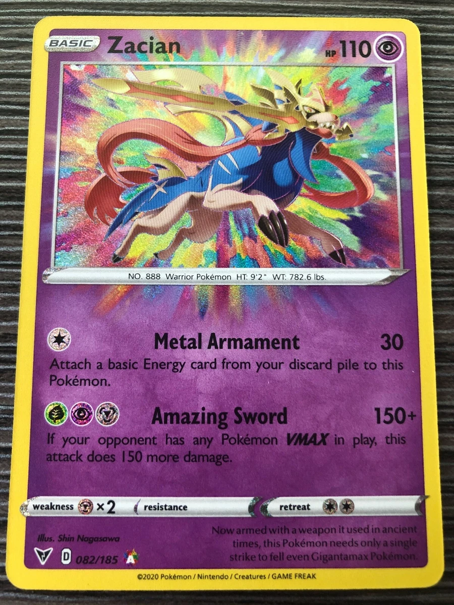 Zacian - 082/185 - Amazing Rare