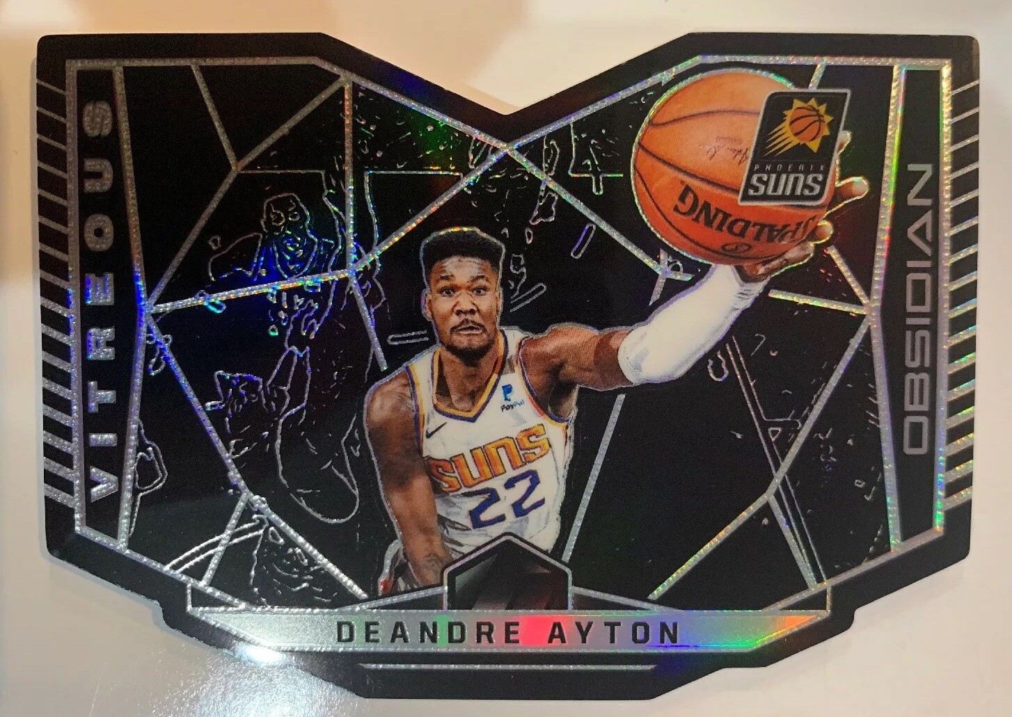 2018-19 NBA PANINI OBSIDIAN DEANDRE AYTON VITREOUS INSERT CASE HIT ROOKIE RC