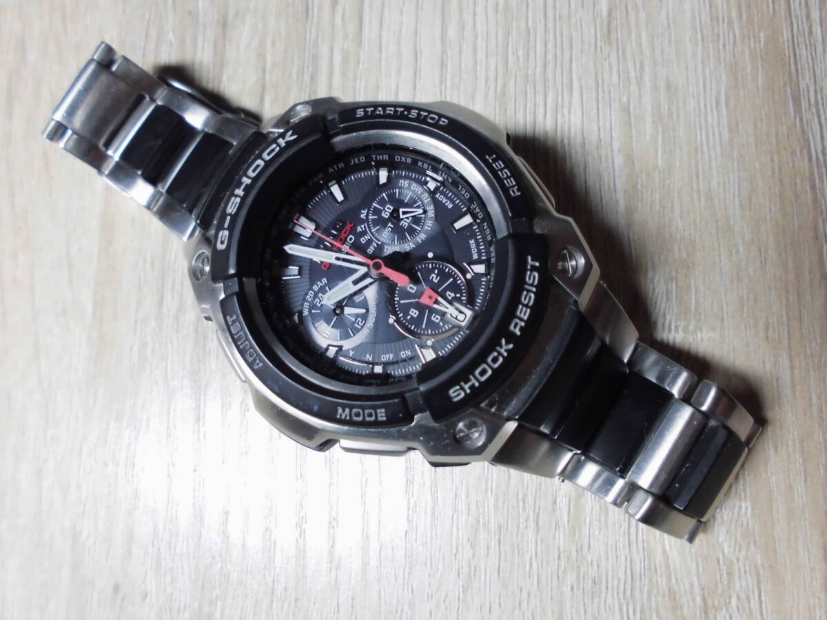 Casio G-Shock MTG-1000-1AJF Radio Solar Multi Band MT-G Used Casio G-Shock MTG-1000-1AJF Radio Solar Multi Band MT-G Used
