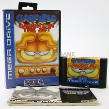ebay® Auktion 185514798404 | Sega Mega Drive OVP PAL Garfield Caught in the Act mit Anleitung Sehr Gut Thumbnail of ebay® auction 185514798404 | Sega Mega Drive OVP PAL Garfield Caught in the Act mit Anleitung Sehr Gut