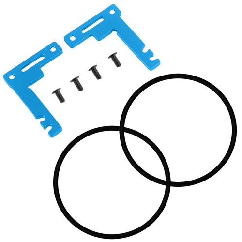 Aluminum Short Battery Holder Bracket Set For Tamiya TT02 Series - Picture 19 of 19