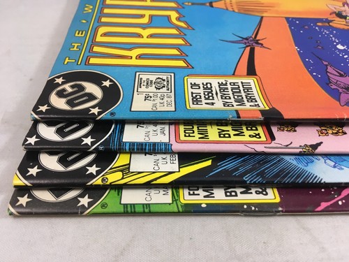 World of Krypton # 1 - 4 carreras completas DC Comics 1987 Superman Supergirl Zod en estado bastante bueno- - Imagen 8 de 11