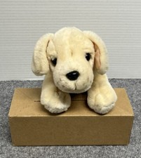 FAO Schwarz Lying Labrador Puppy Dog 10" Plush Stuffed Animal
