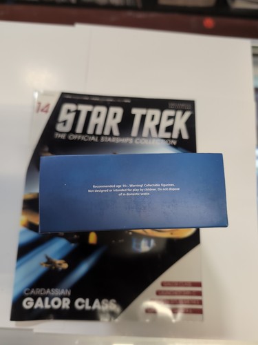 Eaglemoss Star Trek Starship Cardassian Keldon Class #136 w/ Magazine!!!! - Picture 3 of 9