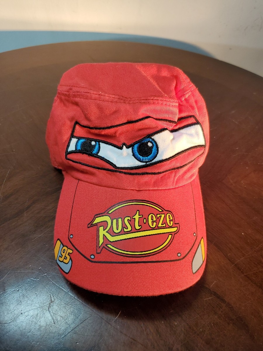 Disney Lightning Mcqueen Hat Toddler Red Pixar Rusteze Cars