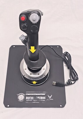 THRUSTMASTER FLY JOY STICK WARTHOG - WORKING - GOOD CONDTION IN BOX