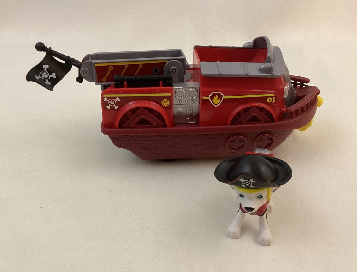 Paw Patrol Pirate Pups Pirate Marshall Vehicle Figure Ship