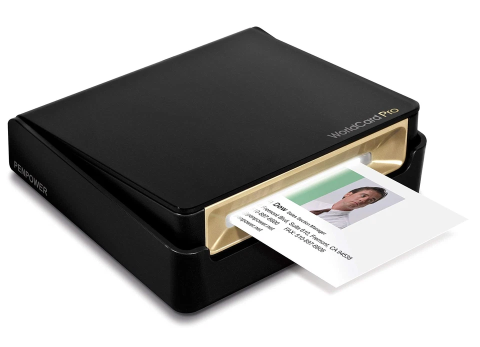 PenPower WorldCard Pro Business Card Scanner (Win/Mac) Black - Image 2 of 4