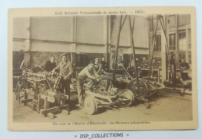 60 / Postcard - Ecole Nazionale Da Jeunes Gitani Creil