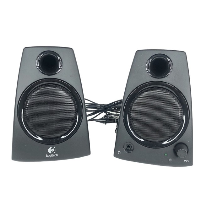 Logitech Z130 Speaker System Ac Powered 0 Auxiliary Jack Wired Exc For Sale Online Ebay