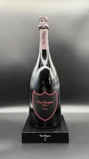 Dom Perignon Rose Luminous label LARGE DUMMY EMPTY BOTTLE SEALED DISPLAY