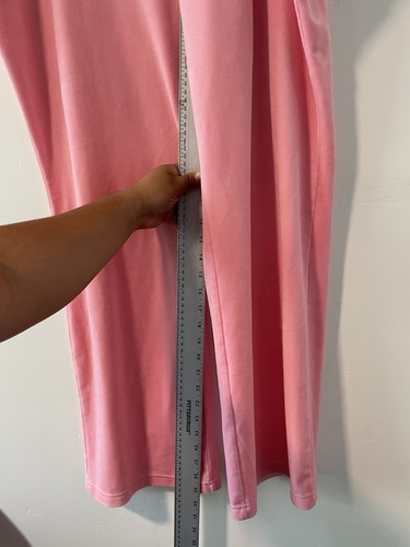 Juicy Couture 3XL Velvet Pink Hoodie Pants Track Suit Y2K 2 Piece Set - Picture 7 of 9