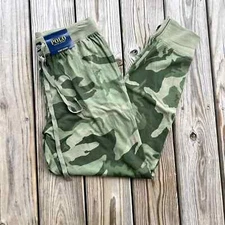 Polo Ralph Lauren Men's Lightweight Logo Sleep Pajama Jogger Pants Camouflage