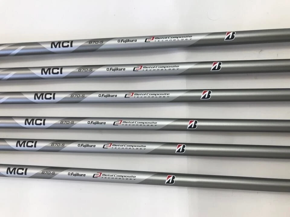 Bridgestone 222CB+ Iron Set 5I-9I,PW 6 Clubs MCI B70 Flex S RH Men JPN New - Image 4 of 4