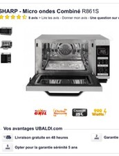 SHARP - MICRO ONDES COMBINÉ R982STWE Comparer les prix de SHARP - MICRO