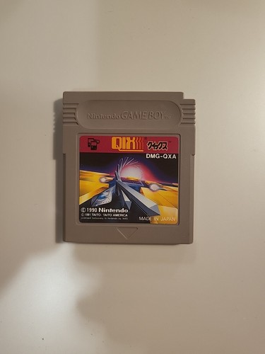 US seller Qix (Nintendo Game Boy, 1990) Japanese import - Picture 1 of 3