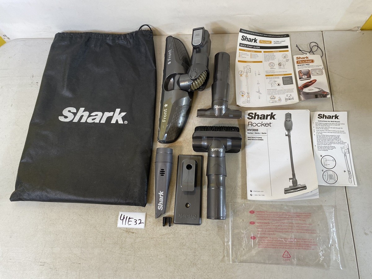 Shark Rocket Vacuum HV 300 Part Attachments Accessories Lot 41E32