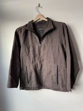 Olive Green Quarter Zip Hemp Jacket	 Xs	Smith Center