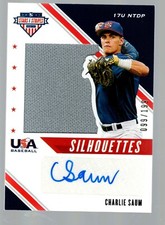 2020 USA Stars & Stripes Signature Jerseys #USJ-CS Charlie Saum 99/199