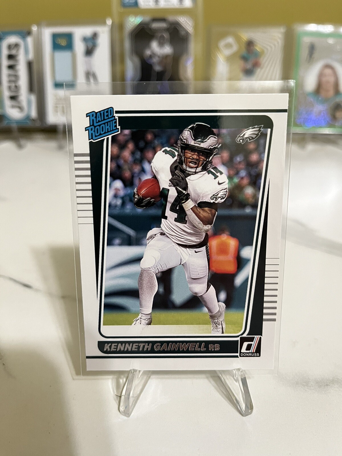 Kenneth Gainwell 2021 Panini Donruss Rated Rookie No.267 Eagles