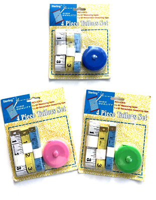 1Pc Tape Measure Retractable +3 Measuring for Body Fabric Sewing Tailor Knitting