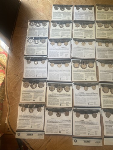 ATB QUARTERS Three-Coin Set LOT OF 28 Sealed - Picture 7 of 10