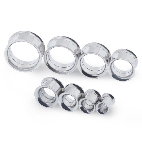 Paar Edelstahl Ohr Tunnel Schraube Flesh Plugs Ohr Messgeräte Piercing Schmuck - Bild 13 von 22