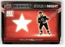 2021-22 Upper Deck Credentials #1S-10 Taylor Hall Star of the Night: First Star