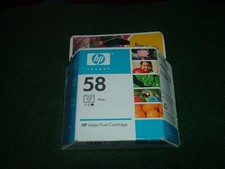 1 Genuine Factory Sealed HP 58 color Ink Cartridge 2006 still good great pric