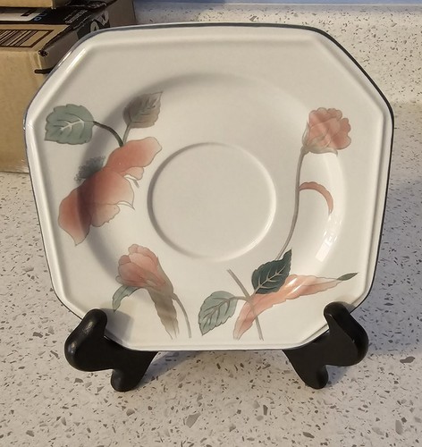 Mikasa Continental F3003 “Silk Flowers” saucer - Discontinued Pattern