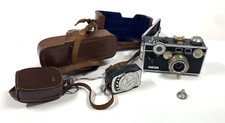 Vintage Argus 35mm Camera Leather Case Not Tested