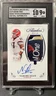 2022 FLAWLESS NAKOBE DEAN /15 AUTO RPA CAPITAL ONE BOWL PATCH #149 EAGLES/DAWGS