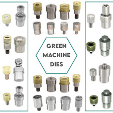 Green Machine Dies for Jeans Buttons Rivets Press Studs Hole Punch Eyelet Fixing
