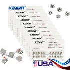 10Pack AZDENT Dental Orthodontic Brackets Braces Mini MBT Slot 022 Hooks 3-4-5
