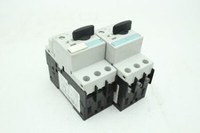 SIEMENS 3RV1021-4AA10 Leistungsschalter E05 2x Stück 