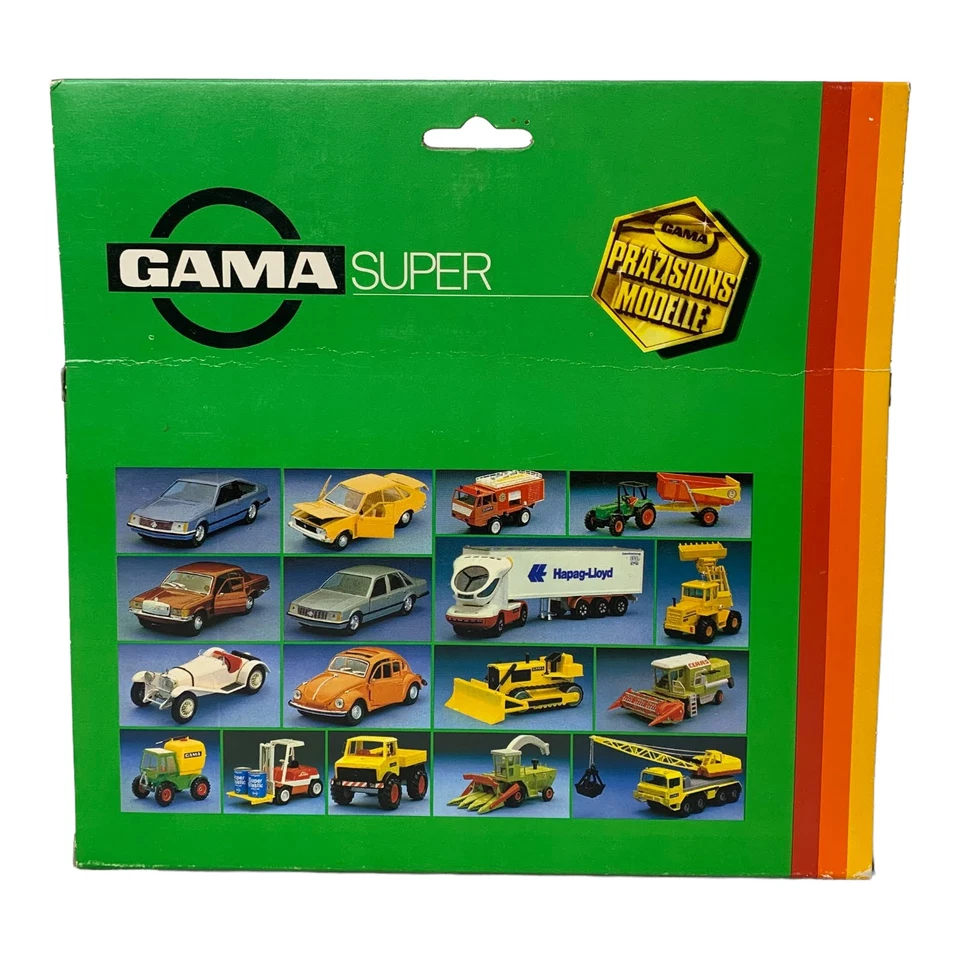 Gama Super Farm Wagon escala 1:24 modelo fundido a presión de colección con caja no como nueva de Alemania Foto 2 de 3