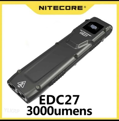 Nitecore EDC27 UHi Compact 3000 lumen ultra slim flat EDC Flashlight