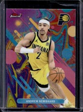 2025-26 Topps Finest Andrew Nembhard Common Oil Spill Refractor #42 Pacers