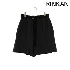 Sacai 23-02954m Pleated Shorts Men's 1 Used 43100897466fb7a8ad0e18978a46f58b